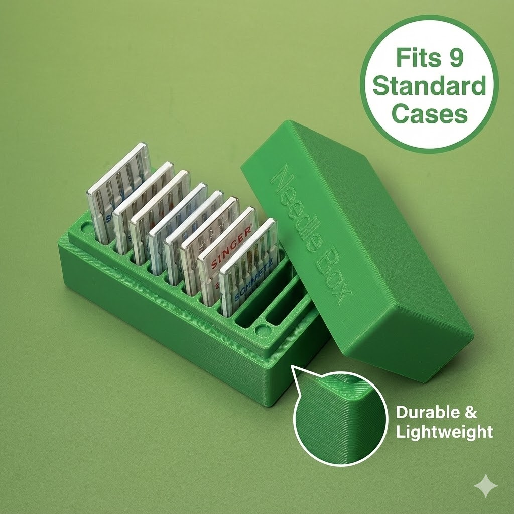 Craft Embellishment Storage - Custodia organizer per aghi per macchina