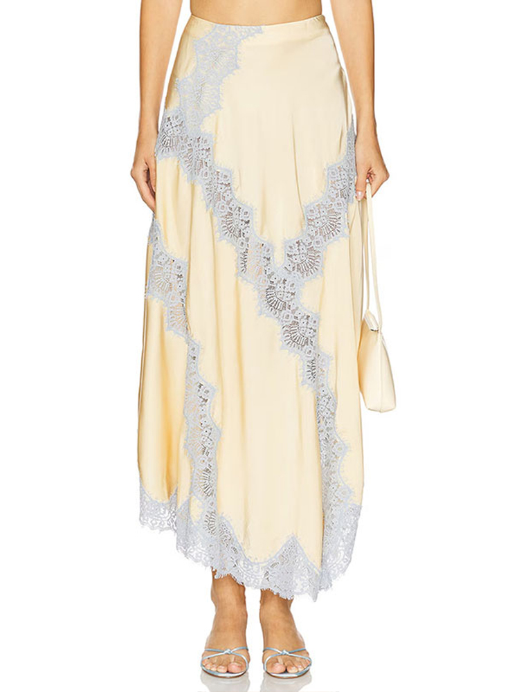 Elastic Lace Trim - Completo Due Pezzi da Donna in