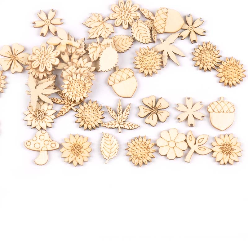 30 pz 25-30mm legno accessori  - Embellish Craft recensione e prezzo