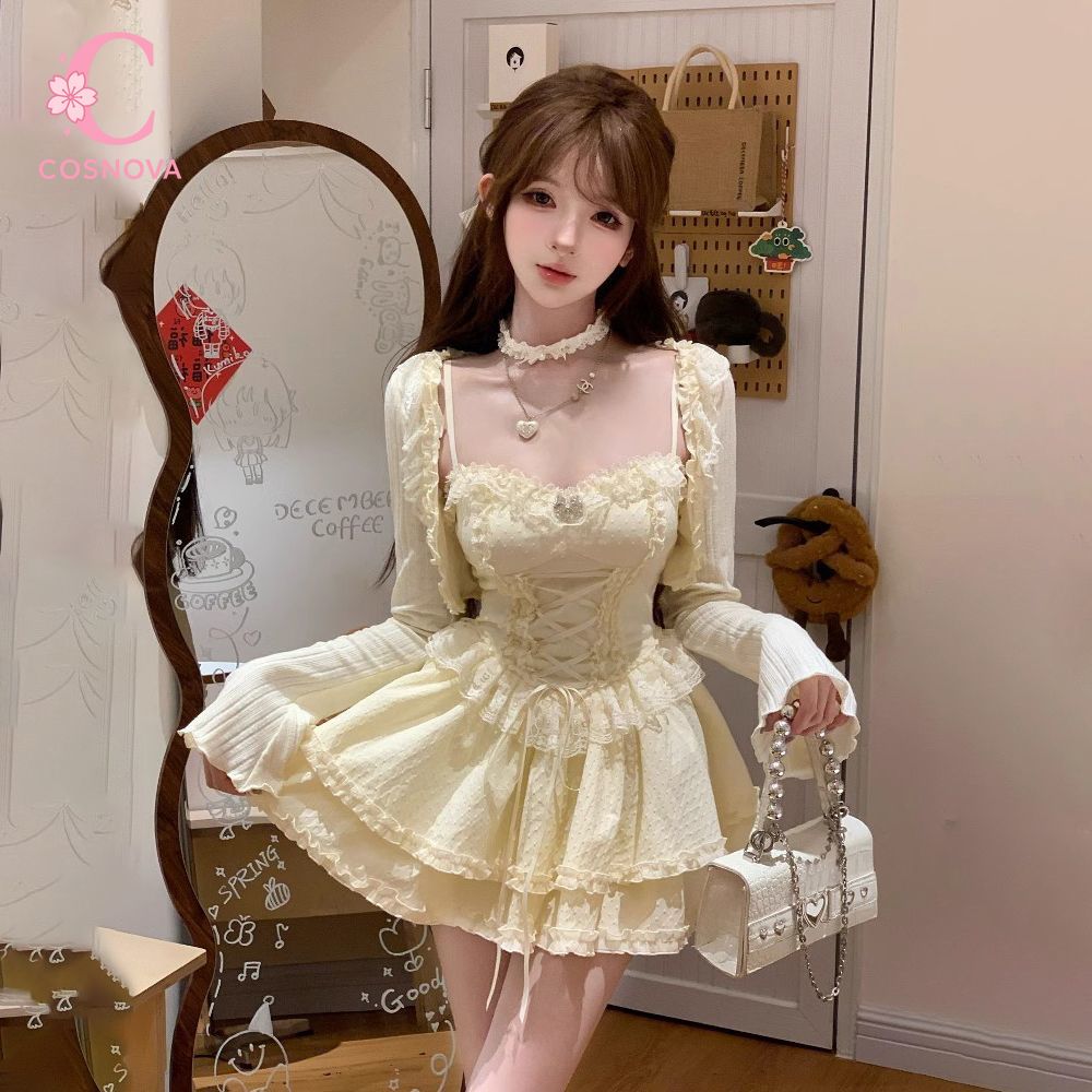 Set Abito Camisole Sweet Lolit - Elastic Lace Trim recensione e prezzo