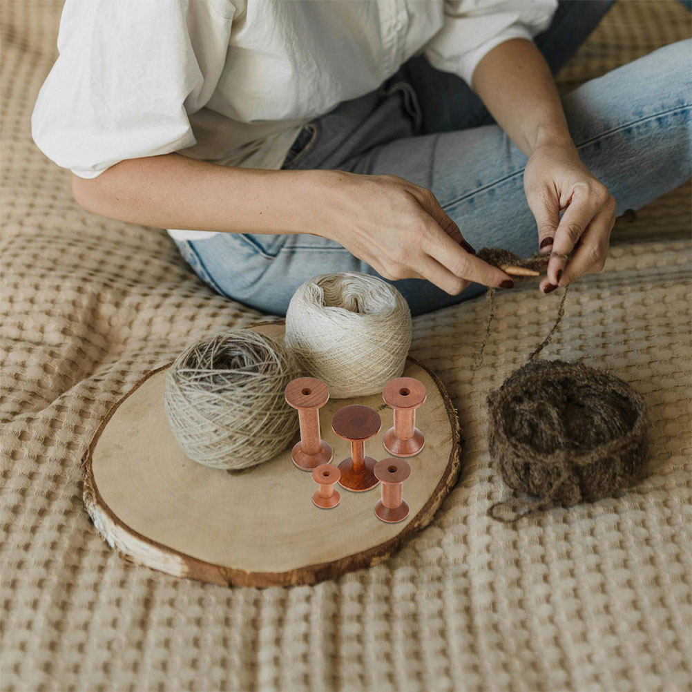Set di 7 Bobine in Legno Salva - Embroidery Craft recensione e prezzo