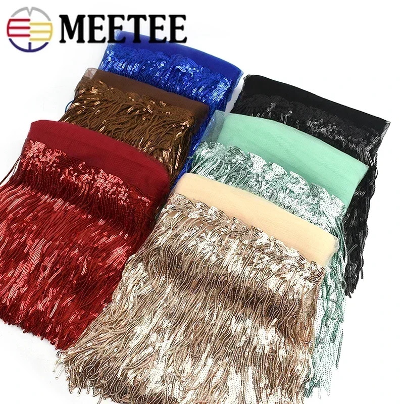 2/5/10Yards ricamo di paillett - Fringe Ribbon Sewing recensione e prezzo