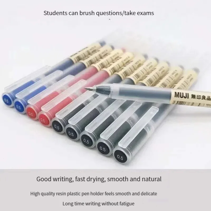 Graziosa Penna Gel MUJI Nera/R - Muji Stationery Gel Pen recensione e prezzo