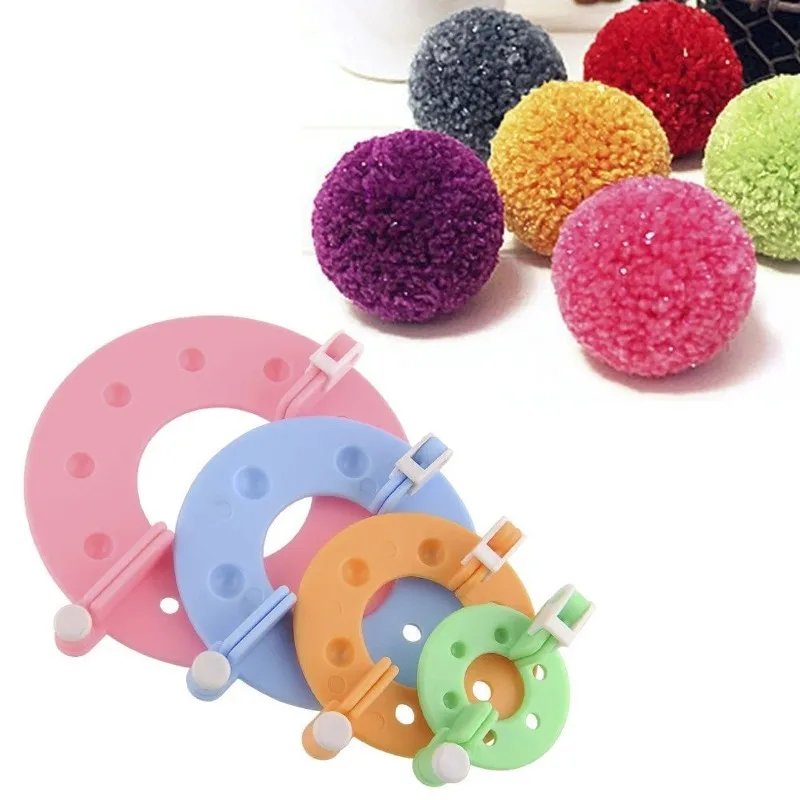 8PCS 4Sizes Fluff Ball Weaver  - Pom Pom Maker Tool recensione e prezzo