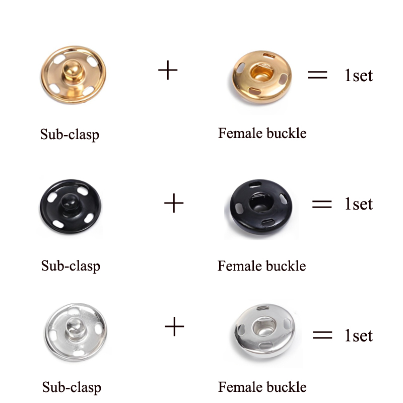 10/50 Set 8-10mm Bottoni autom - Iron On Stud Set recensione e prezzo