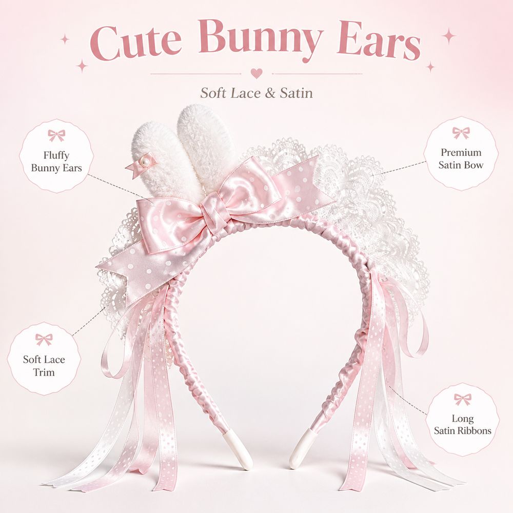 Nuova Fascia per Capelli con F - Lace Ribbon Trim recensione e prezzo
